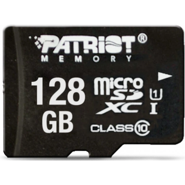 Карта памяти Patriot 128GB microSDXC class 10 UHS-I LX (PSF128GMCSDXC10) - изображение 1