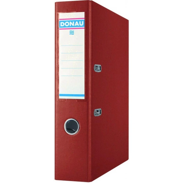 Папка - регистратор Donau A4, 2 rings, ширина70, MASTER burgundy (3970001M-05/3970001PL-05) - изображение 1