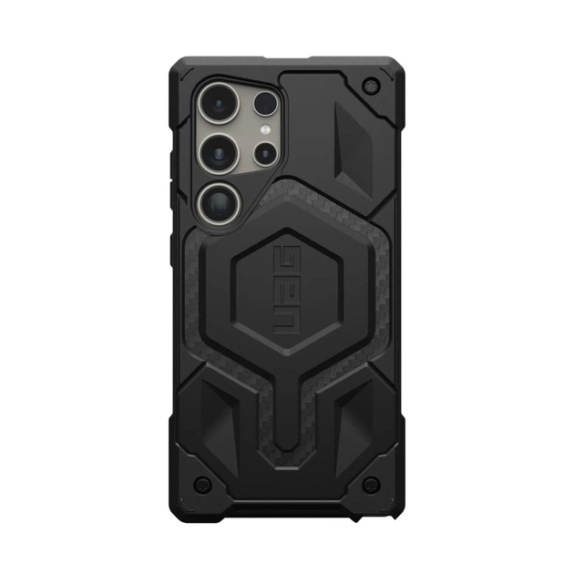 Чохол до мобільного телефона UAG Samsung Galaxy S24 Ultra Monarch Carbon Fiber (214415114242) - изображение 1