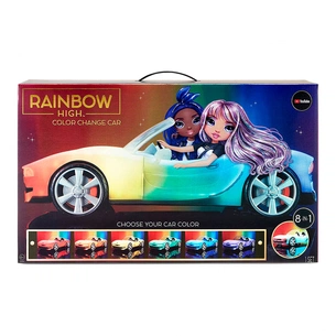 Аксесуар до ляльки Rainbow High Автомобіль Різнобарвне сяйво (574316) зображення 1