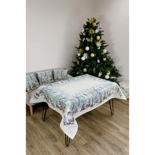 Скатертина Прованс гобеленова Казкові гноми 135х220 см (038449) зображення 1