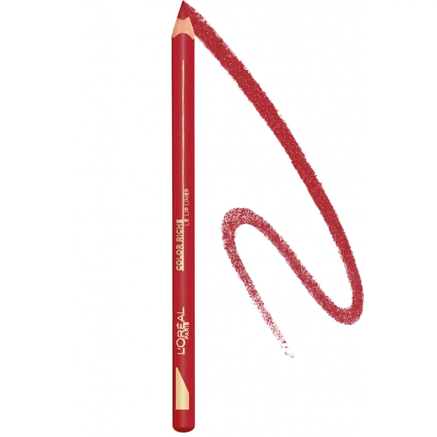 Олівець для губ L'Oreal Paris Color Riche Le Lip Liner 297 - Red Passion (3600523827824) - picture 3