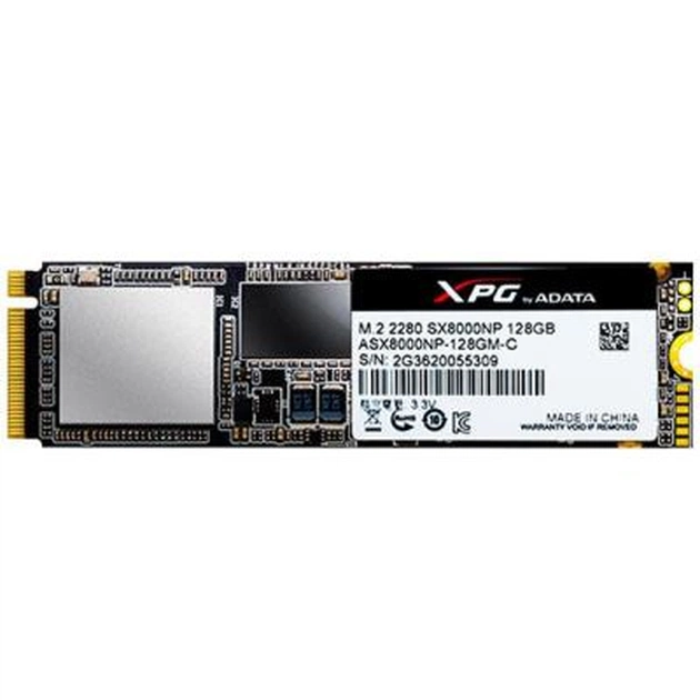 Накопичувач SSD M.2 2280 128GB ADATA (ASX8000NPC-128GM-C) - изображение 1