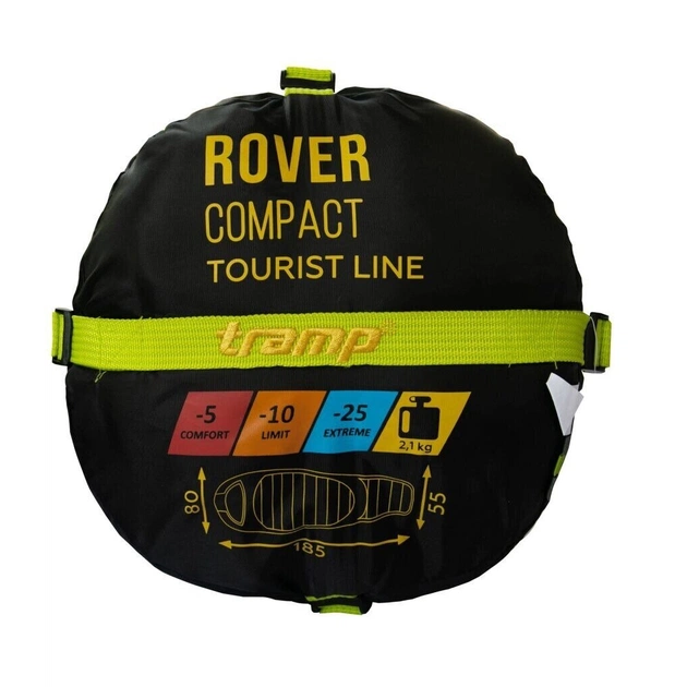 Спальний мішок Tramp Rover Compact Olive/Grey L (UTRS-050C-L) - зображення 11