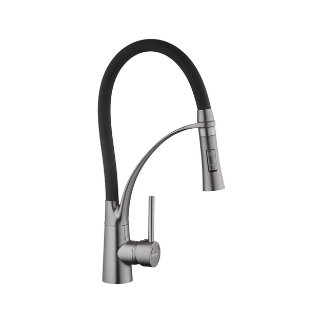 Змішувач Kroner Ersel-GRP03393BLK - зображення 1