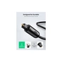 Кабель мультимедійний Optical Toslink 1.0m AV122 black Ugreen (70890) - зменшене зображення 5
