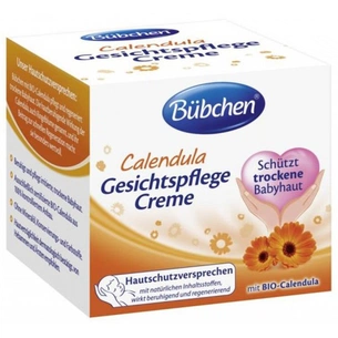 Дитячий крем Bubchen Календула для обличчя 75 мл (12373095_7613034749406) зображення 1