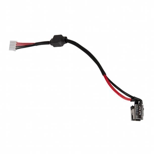 Роз'єм живлення ноутбука з кабелем ASUS PJ423 (5.5mm x 2.5mm), 4-pin, 16 см (A49093) зображення 1