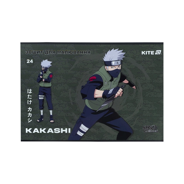 Альбом для малювання Kite Naruto, 24 аркуша (NR25-242) - picture 3