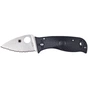 Ніж Spyderco Lil Temperance 3 Lightweight Serrated Black (C69SBK3) - зменшене зображення 1