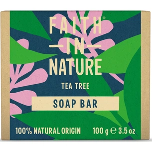 Тверде мило Faith in Nature Натуральне З чайним деревом 100 г (708002100543) изображение 1