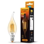 Лампочка Videx Filament C37FtA 6W E14 2200K 220V (VL-C37FtA-06142) - зменшене зображення 2