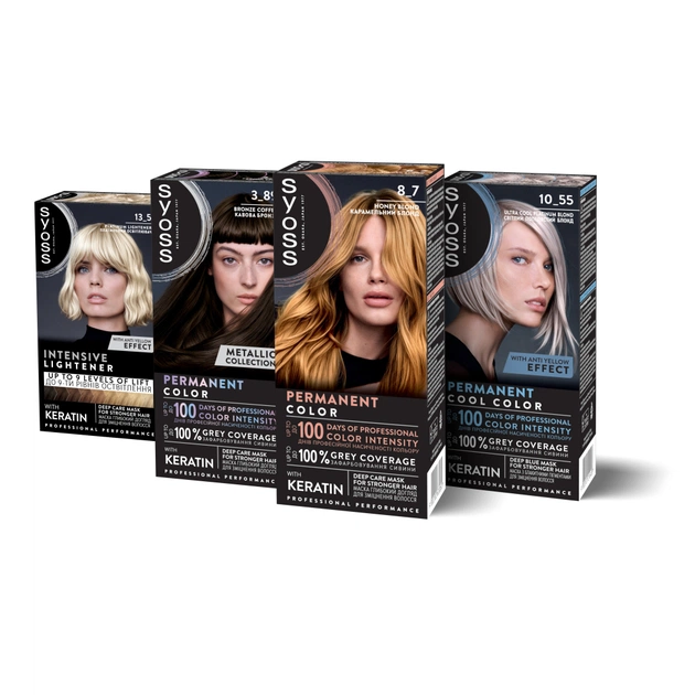 Фарба для волосся Syoss 8-7 Карамельний блонд 115 мл (9000100633260) - picture 11