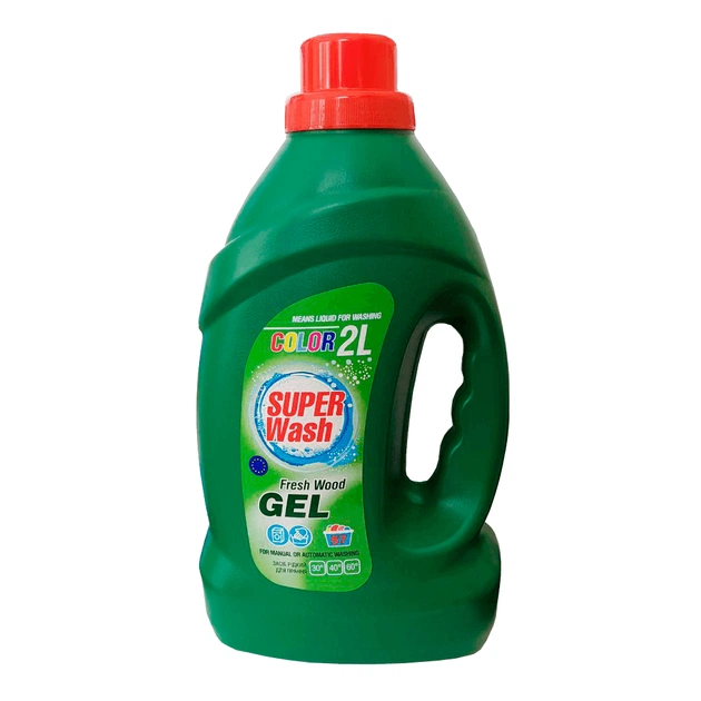 Гель для прання Super Wash Color 2 л (4820096034354) - изображение 1