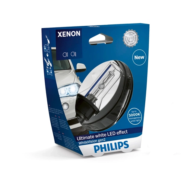 Автолампа Philips ксенонова (42403 WHV2 S1) - изображение 3