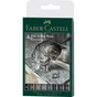 Лайнер Faber-Castell набор капиллярных ручек Pitt Artist Pens Black & Grey, 8 штук черный и серый (32103) - уменьшенное изображение 1