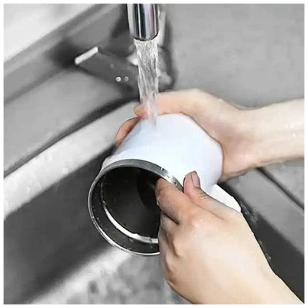 Термокружка TheGeneral з підігрівом та бездротовою зарядкою ThermoHub 15W з LED індикатором біла (40021321-08) - зображення 5