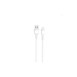 Дата кабель USB 2.0 AM to Lightning 1.0m 5A white XO (XO-NBQ166-L-1-WH) зображення 1