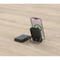 Батарея универсальная Atria 10000mAh, PD/20W, 15W Wireless MagSafe, Black (WPD-W57B) - уменьшенное изображение 10