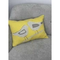 Подушка Прованс декоративна жовта Пара пташок 35х50 см (033333) - уменьшенное изображение 1