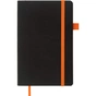 Книга записная Buromax Concept 125x195 мм 96 листов в клетку обложка из искусственной кожи Оранжевая (BM.291162-11) - уменьшенное изображение 2