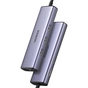 Концентратор Ugreen USB-C 6-in-1 3xUSB 3.0 + HDMI 4K@30Hz + RJ45 1000Mbps + PD silver (15598) - зменшене зображення 2
