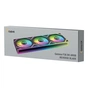 Кулер до корпусу OCYPUS GAMMA F36 ARGB REVERSE BLADE (GAMMA-F36-BK3AM001-GL) - зменшене зображення 7