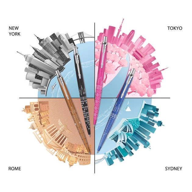 Ручка кулькова Parker JOTTER 17 SE Rome Bronze CT BP (19 632) - picture 7