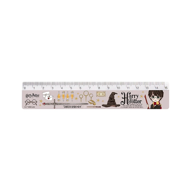 Лінійка Kite пластикова Harry Potter, 15 см (HP26-090) - зображення 1