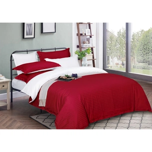 Підковдра MirSon Satin Stripe 30-0018 + 30-0001 Feinarina 200х220 см (2200005263846) зображення 1