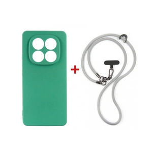 Чохол до мобільного телефона Dengos Case + Cross-body Strap Xiaomi Redmi Note 15 Pro 4G Mint+Grey (DG-KM-CCRB-39) зображення 1