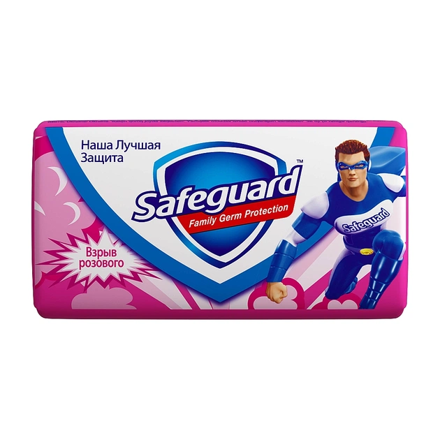 Тверде мило Safeguard Вибух рожевого 90 г (5000174831368) - изображение 1