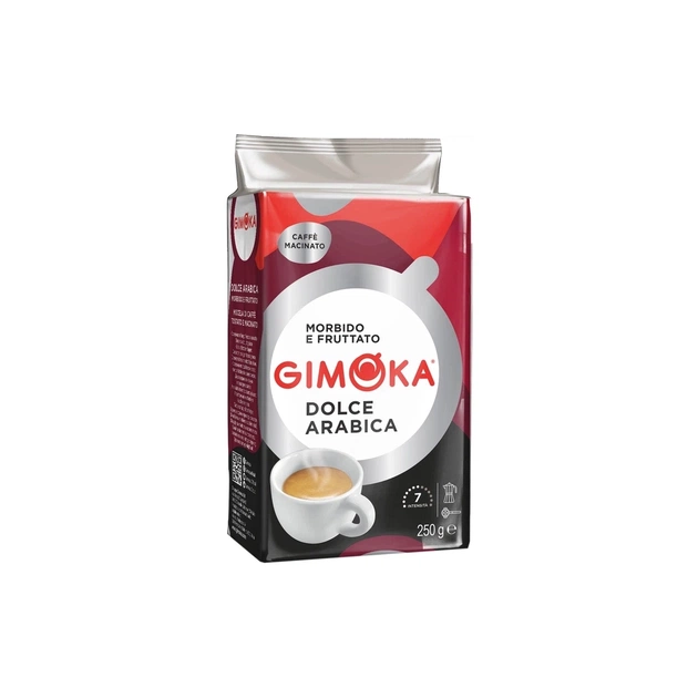Кофе Gimoka Dolce Arabica молотый 250 г (8003012013442) - изображение 1