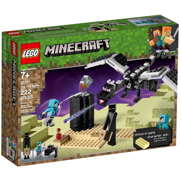 Конструктор LEGO MINECRAFT Остання битва 222 деталі (21151) - изображение 1