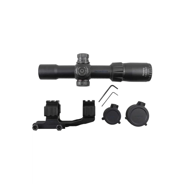Оптичний приціл Vector Optics Mustang GenII 1-4X30 (30 мм) Illum. SFP (SCOC-29) - зображення 9