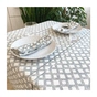 Скатертина Прованс Avantime Лофт Сірий 132х132 см (17279) - зменшене зображення 2