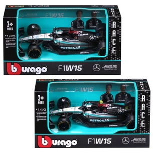 Масштабная модель автомобиля Bburago Автомодель - Mercedes-AMG F1 W15 Performance (2024), 1:43 (18-38208) изображение 1