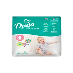 Підгузки Dada Extra Soft 6 (16+ кг) 38 шт (4820174980924) зображення 1