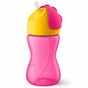 Поїльник-непроливайка Philips AVENT з трубочкою 300 мл 12 міс+, рожевий (SCF798/02) - зменшене зображення 1