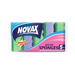 Губки кухонні Novax 5 шт (4823058302171) зображення 1