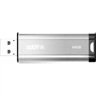 USB флеш накопичувач AddLink 64GB U25 Silver USB 2.0 (ad64GBU25S2) зображення 1