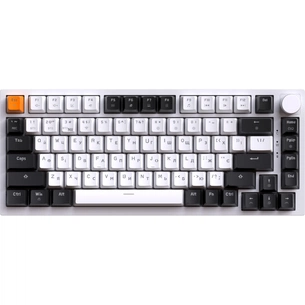Клавіатура GamePro Asgard Valhalla MK160W Pro 75 RGB Wireless/Bluetooth/USB White (MK160W Pro) зображення 1