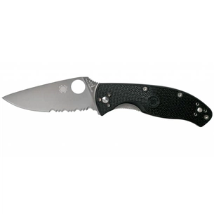 Ніж Spyderco Tenacious FRN полусеррейтор (C122PSBK) зображення 1