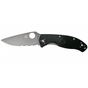 Ніж Spyderco Tenacious FRN полусеррейтор (C122PSBK) - зменшене зображення 1