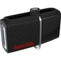 USB флеш накопичувач SanDisk 16GB Ultra Dual Drive OTG Black USB 3.0 (SDDD2-016G-GAM46) - зменшене зображення 2