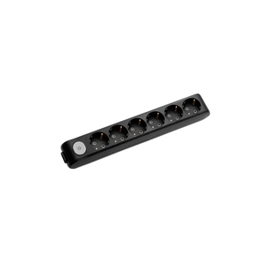 Колодка для подовжувача Panasonic X-tendia із заземленням 6 гнізд (WLTA04602BL-UA) зображення 1