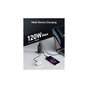 Зарядний пристрій Anker PowerPort 737 GaNPrime 120W 2xUSB-C PD + 1xUSB-A PIQ PPS/DPDS Black (A2148313) - зменшене зображення 2