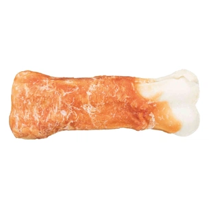 Ласощі для собак Trixie Кістка для чищення зубів з куркою Denta Fun 11 см 60 г (4011905313436) зображення 1