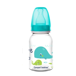 Пляшечка для годування Canpol babies PP LOVE&SEA 120 мл бірюзова (59/300_tur) зображення 1