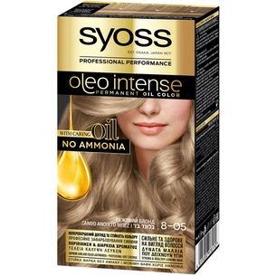 Фарба для волосся Syoss Oleo Intense 8-05 Натуральний блонд 115 мл (4015000978170) зображення 1